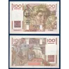 100 Francs Jeune Paysan, TTB+, 2.1.1953 Billet de la banque de France