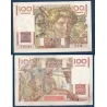 100 Francs Jeune Paysan, TTB-, 31.10.1946 Billet de la banque de France