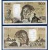 500 Francs Pascal, TTB-, 7.6.1979 Billet de la banque de France