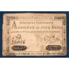 Assignat 5 livres, TB, 27.6.1792 signature Corsel Mus 37