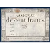 Assignat 100 francs, TB, 18 Nivose an 3 signature Moret Mus 49