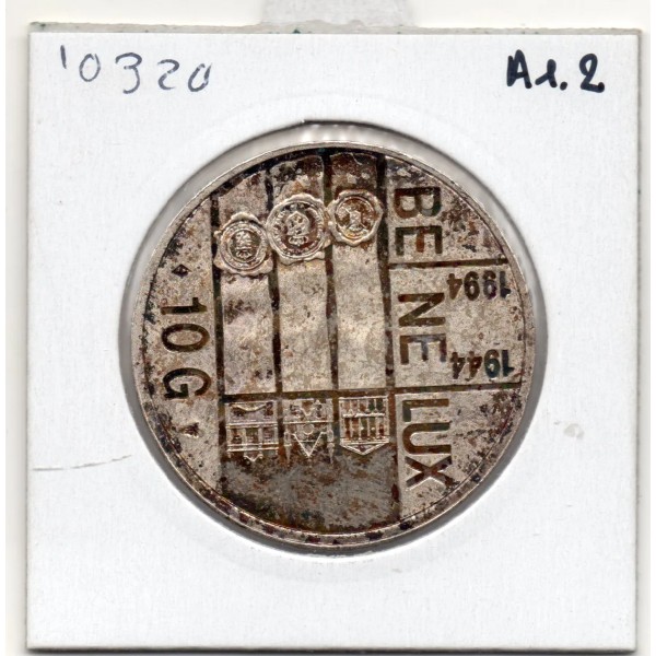 Pays Bas 10 Gulden 1994 Sup , KM.216 50 Ans traité BENELUX