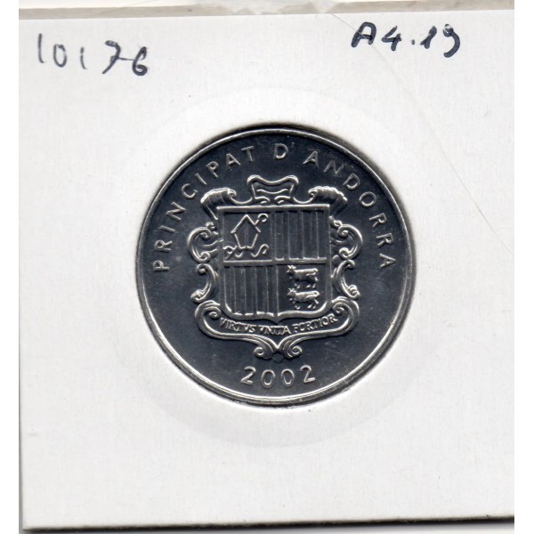 Andorre 1 centim 2002, SPL KM.177 Isard des Pyrénées