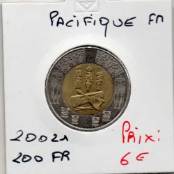 Pacifique Français 200 Francs 2021 Spl instruments culturels