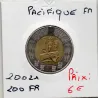 Pacifique Français 200 Francs 2021 Spl instruments culturels