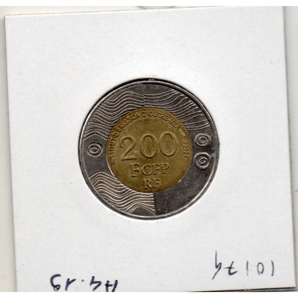 Pacifique Français 200 Francs 2021 Spl instruments culturels