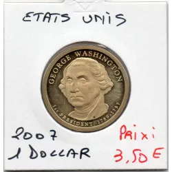 Etats Unis 1 Dollar 2007 Spl, KM.401 Georges Washington
