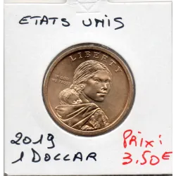 Etats Unis 1 Dollar 2019 Spl, KM.705 American Indians in the Space