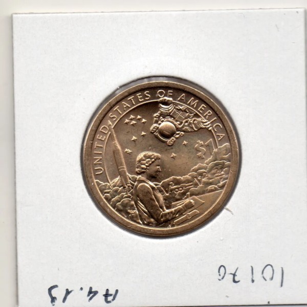 Etats Unis 1 Dollar 2019 Spl, KM.705 American Indians in the Space