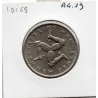Ile de Man 10 pence 1975, Sup, KM.23 triskèle