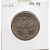 Pologne 20 Zlotych 1976 Sup, KM.Y67 Marceli Nowotko