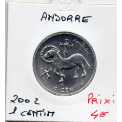 Andorre 1 centim 2002, SPL KM.178 Agnus dei