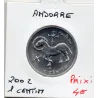 Andorre 1 centim 2002, SPL KM.178 Agnus dei