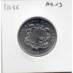 Andorre 1 centim 2002, SPL KM.178 Agnus dei