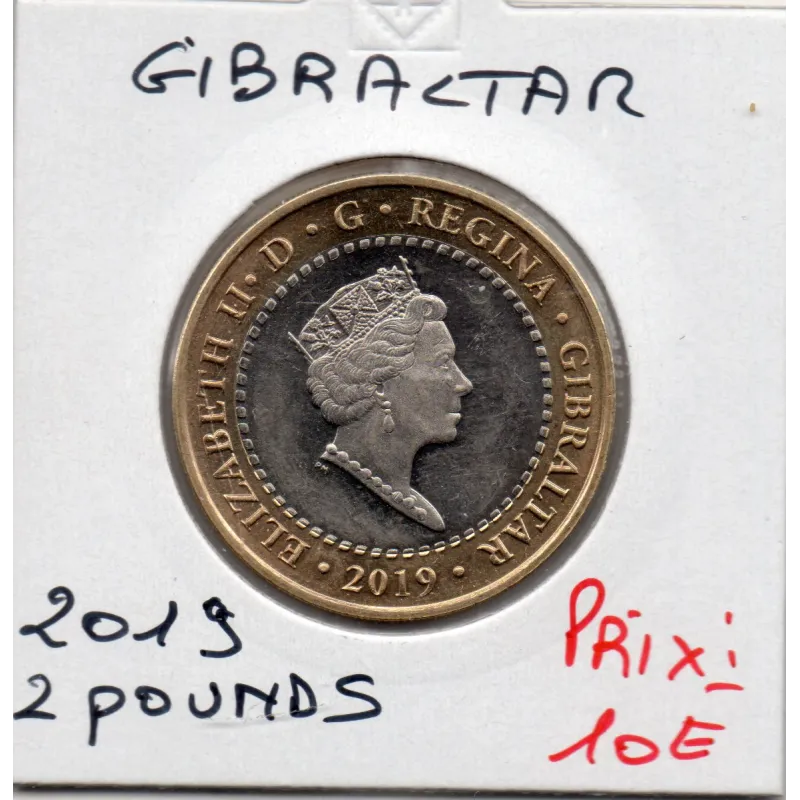 Gibraltar 2 pounds 2019, Spl, Km.1660 Jeux des iles Gibraltar 2 pounds 2019, Spl, Km.1660 Jeux des iles