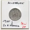 Allemagne 50 reichspfennig 1935 J, Sup KM 87 Aigle simple