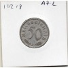 Allemagne 50 reichspfennig 1935 J, Sup KM 87 Aigle simple