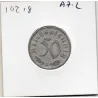 Allemagne 50 reichspfennig 1935 J, Sup KM 87 Aigle simple
