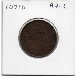 Italie Toscane 5 centesimi 1859 TTB, KM.6 Vittorio Emanuele II