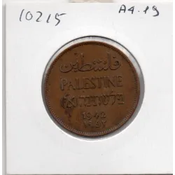 Palestine 2 Mils 1942 TTB+, KM.2