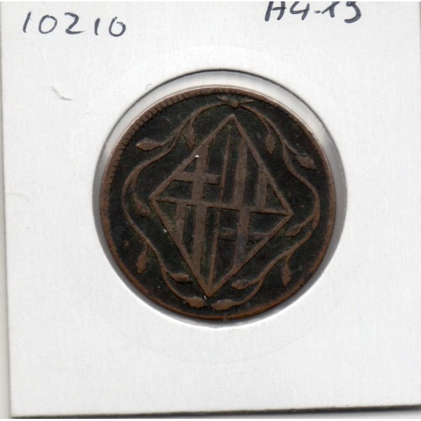 Catalogne Barcelone 4 Quartos frappé 1810 TTB, KM.67 Joseph Napoleon