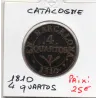 Catalogne Barcelone 4 Quartos frappé 1810 TTB, KM.67 Joseph Napoleon