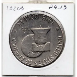 Etats Unis 1 Dollar 1976 D Sup, KM.206 Bicentenaire Indépendance
