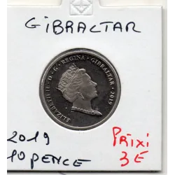 Gibraltar 10 pence 2019 Spl, KM.1650 jeux des iles