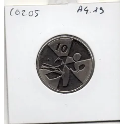 Gibraltar 10 pence 2019 Spl, KM.1650 jeux des iles