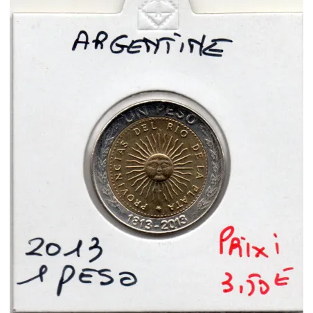 Argentine 1 peso 2013 Spl, KM.122.4 Bicentennaire monnaie