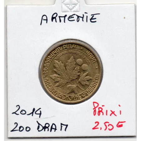 Armenie 200 Drams 2014 Spl KM.283 Platanus Orientalis