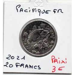 Pacifique Français 20 Francs 2021 Spl Poisson napoléon