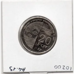 Pacifique Français 20 Francs 2021 Spl Poisson napoléon