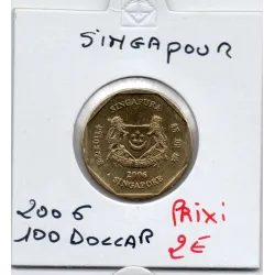 Singapour 1 dollar 2006 Spl, KM.103 blason bas
