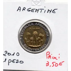 Argentine 1 peso 2010 Spl, KM.157 El Palmar de Colon