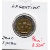 Argentine 1 peso 2010 Spl, KM.157 El Palmar de Colon
