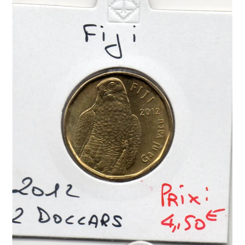 Fidji 2 dollars 2012 Spl, KM.337 Ga ni vatu Fidji 2 dollars 2012 Spl, KM.337 Ga ni vatu