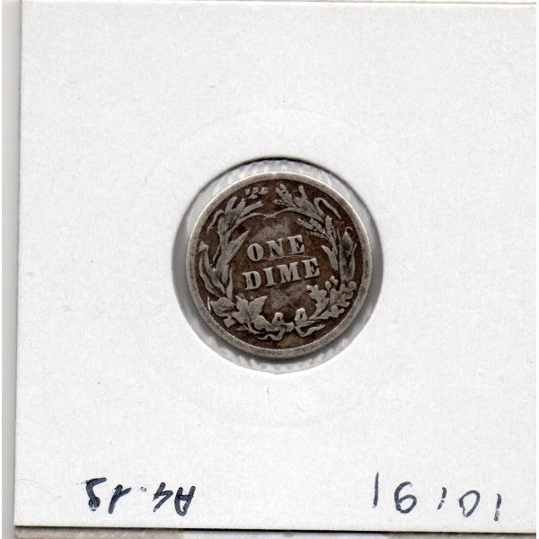 Etats Unis dime 1908 TB, KM 113 pièce de monnaie