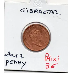 Gibraltar 1 penny 2017 Spl, KM.1584 50 ans referendum 1967