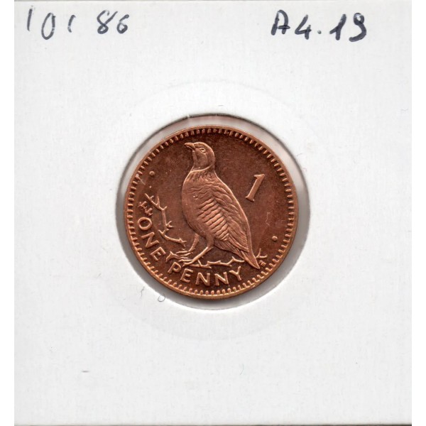 Gibraltar 1 penny 1999 Spl, KM.773 Perdrix Gamba