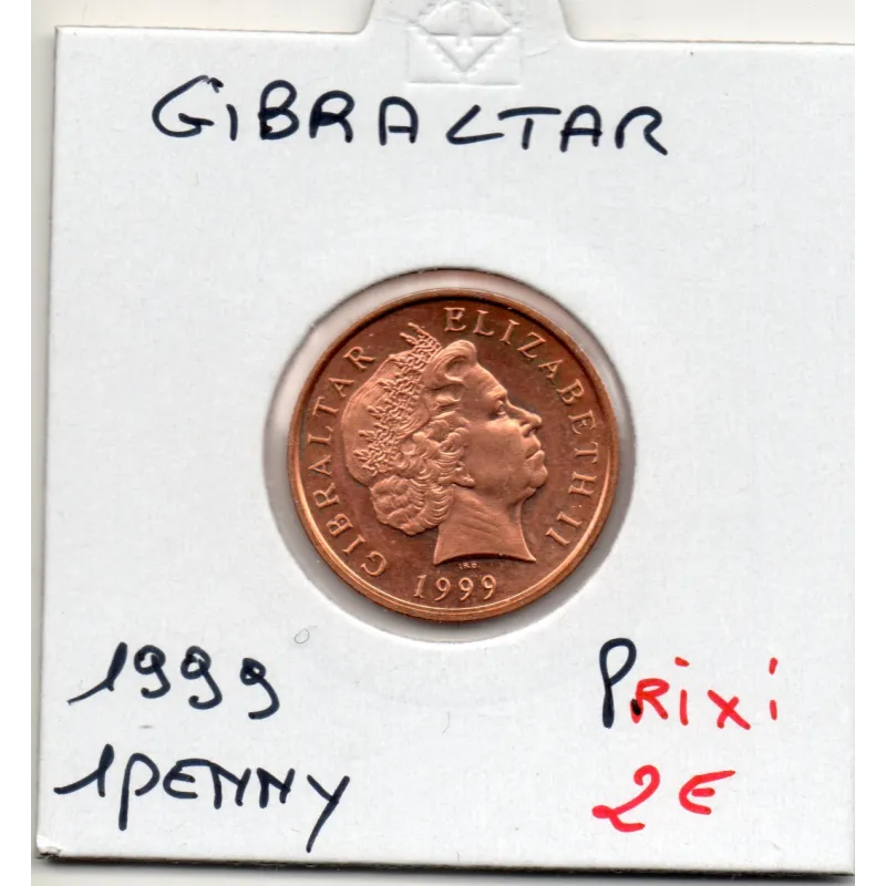 Gibraltar 1 penny 1999 Spl, KM.773 Perdrix Gamba Gibraltar 1 penny 1999 Spl, KM.773 Perdrix Gamba