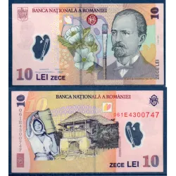 Roumanie Pick N°119b TTB Billet de banque de 10 lei 2006