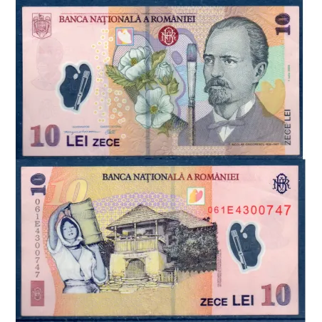 Roumanie Pick N°119b TTB Billet de banque de 10 lei 2006