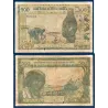 BCEAO Pick.102Ak pour la Cote d'Ivoire, Billet de 500 Francs CFA 1964