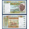 BCEAO P.710Ki Senegal, Spl, Billet de 500 Francs CFA 1998 tracteur