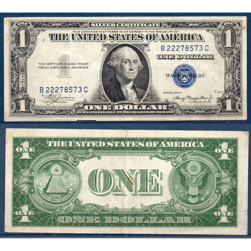 Etats Unis P.416a, TTB, Billet de 1 Dollar 1935 Série A