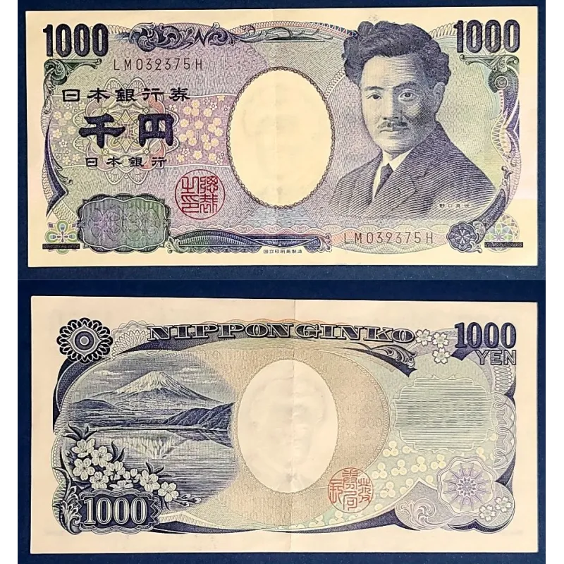 Japon P.104d Sup Billet de 1000 Yen 2004 Noguchi Hideyo