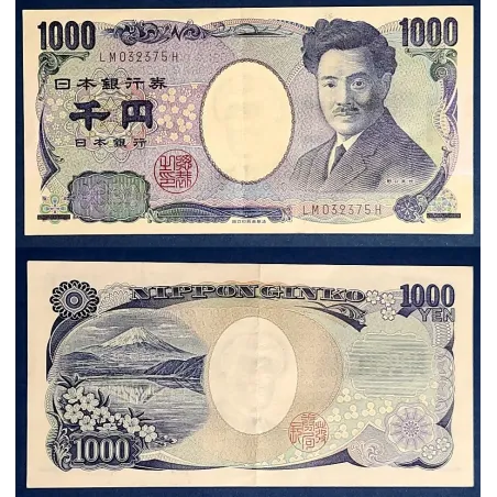 Japon P.104d Sup Billet de 1000 Yen 2004 Noguchi Hideyo