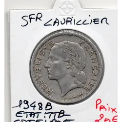 5 francs Lavrillier 1948 B Beaumont TTB-