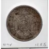 5 francs Napoléon III tête laurée 1868 BB Strasbourg TTB+